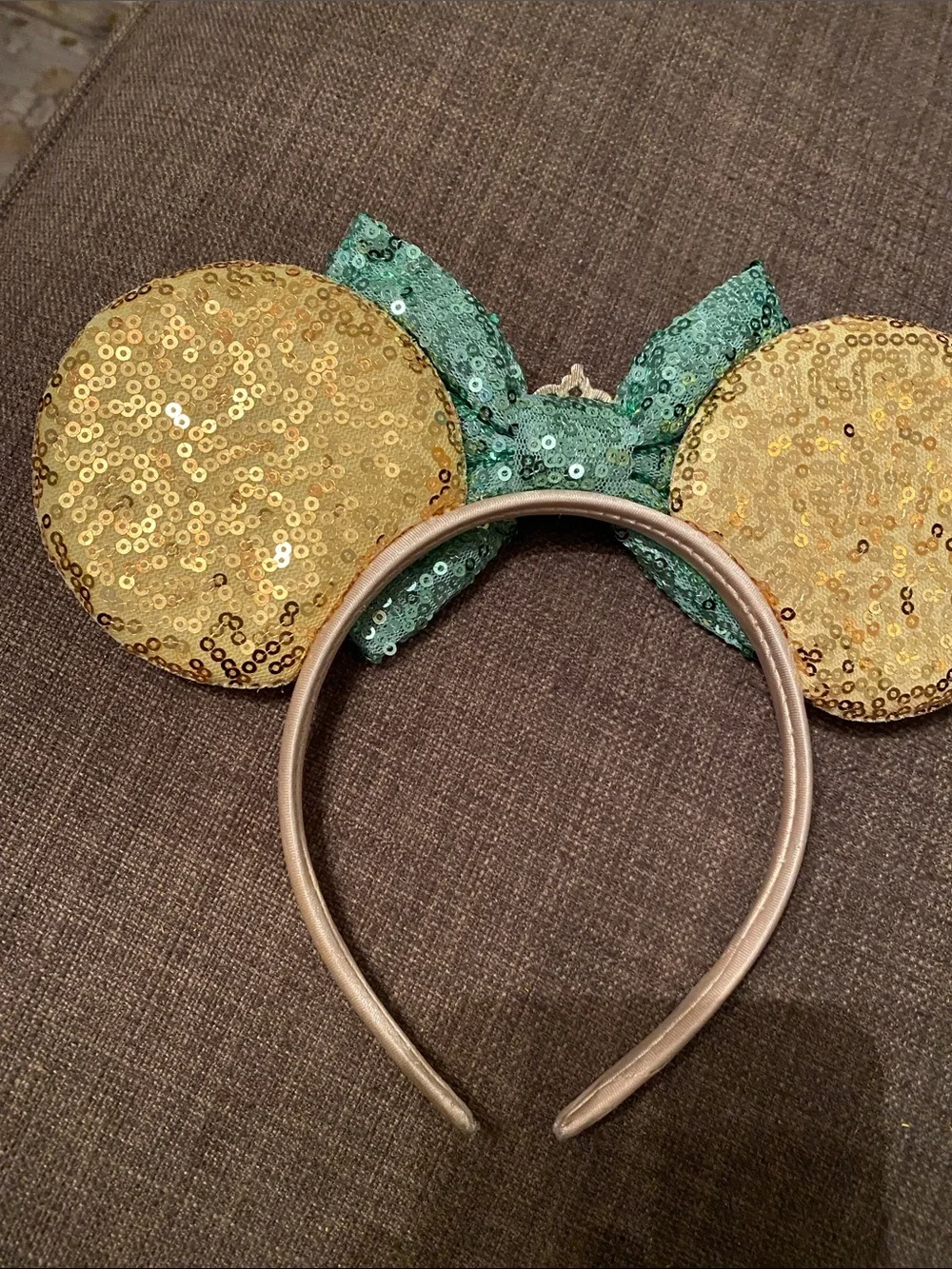 Tiana Sequin Princess Mouse Ear Headband